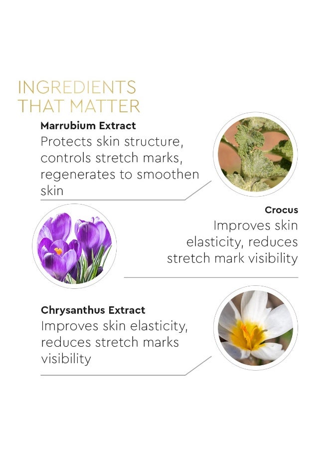 VLCC Clinic Anti-Stretch Mark Cream - 100ml | Cellulite & Stretch Mark Reduction Cream | Easy Absorption | Helps Fade Stretch Marks and Brighten Skin | Dermatologically Tested - Image 3